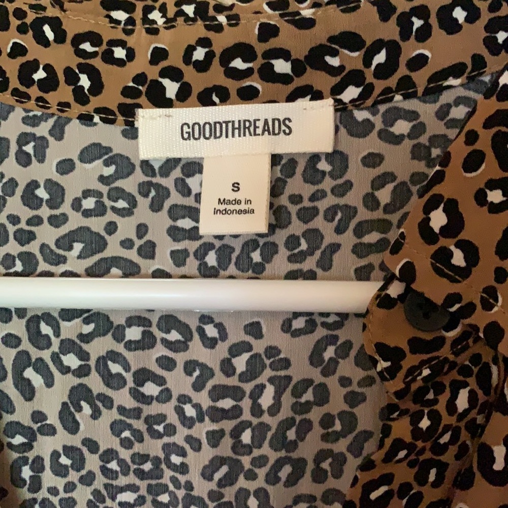 Goodthreads leopard tunic - Picture 6 of 14